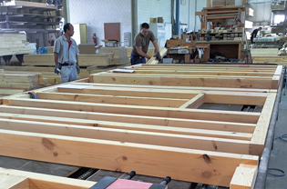 墻體生產(chǎn)工作平臺(tái)